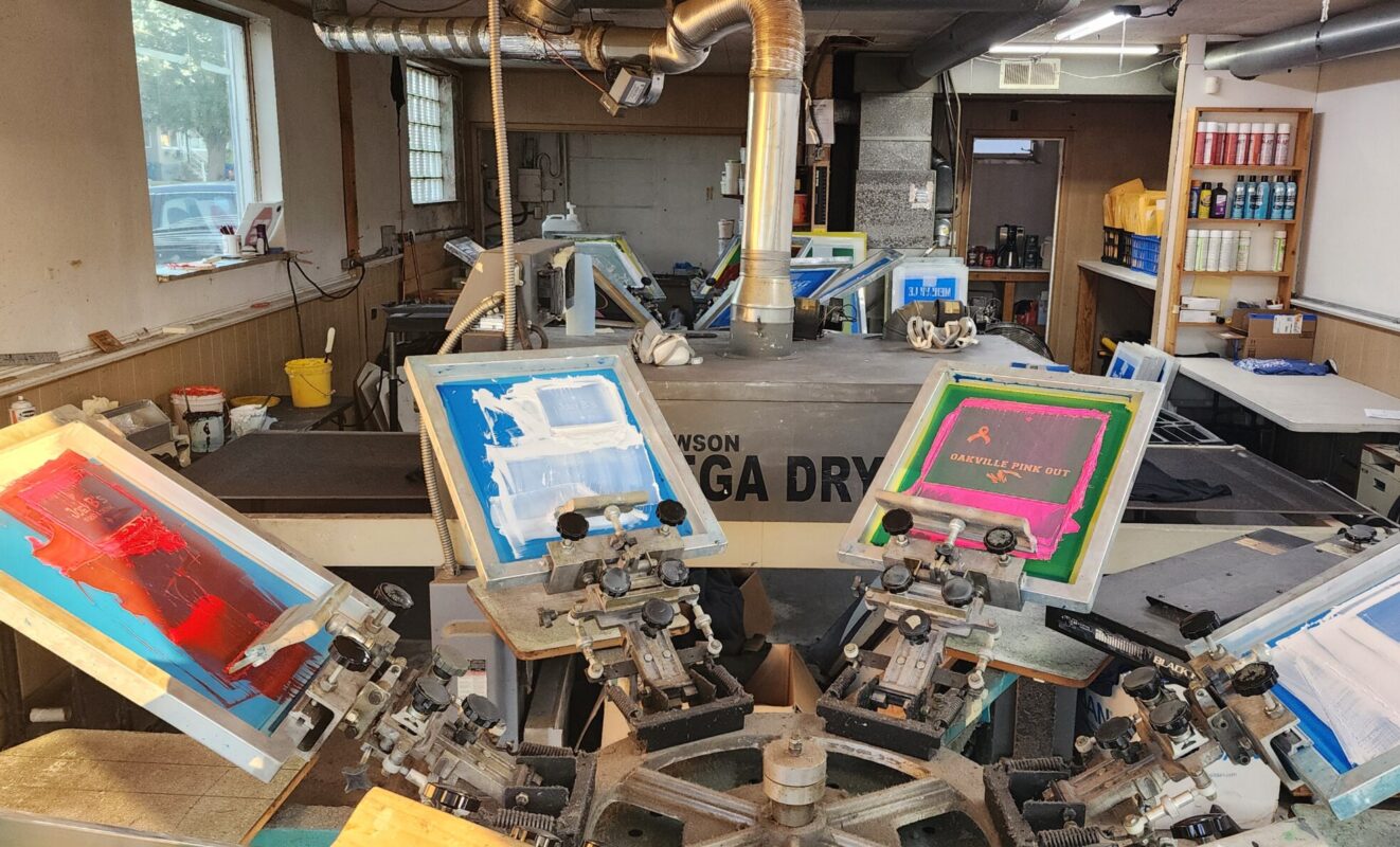screen printing equipment